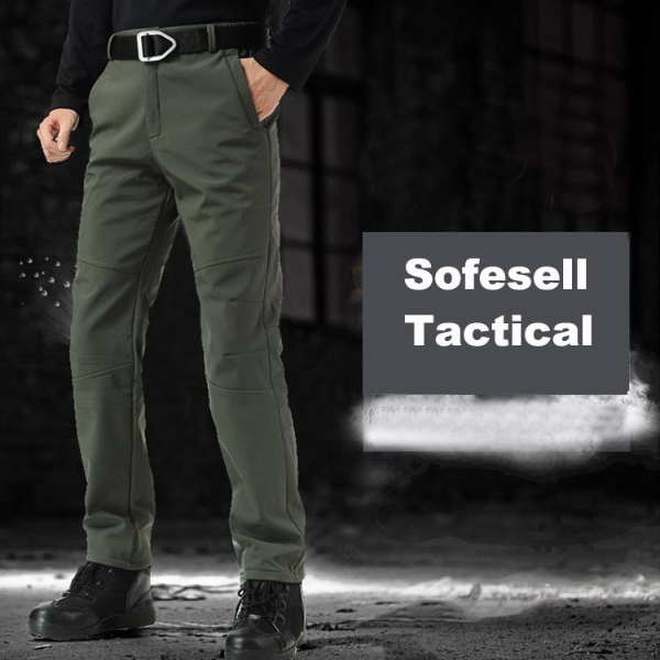 City Military Tactical Pants Men SWAT Combat Army Trousers Men Many Pockets Waterproof  Trousers