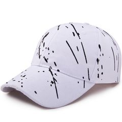 Men Baseball Cap Graffiti Snapback Hip Hop Caps Summer Outdoor Man Male Adjustable Hats & Caps White