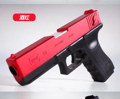 Soft Bullet Toys Guns Kids Air Glock Colt 1911 Shooting Games Cosplay Fake Weapon Toy Guns Red Red one size