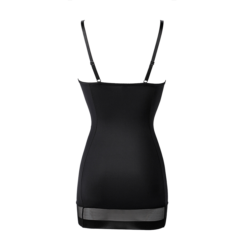 Full Control Slips With Underwire Cup Women Body Shapers Stretchable Safety Underwear Dress Strap Skirts