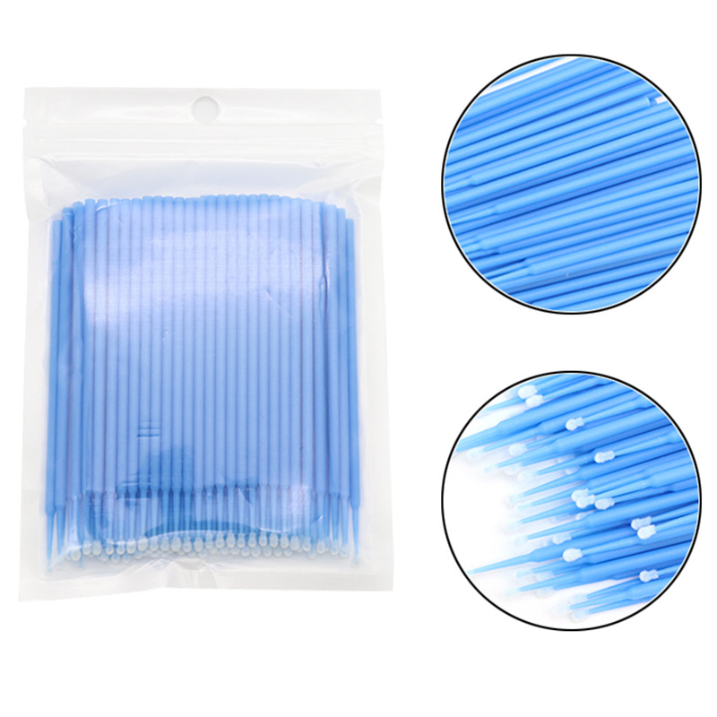 pack Micro Brushes Disposable Microbrush Applicators Eyelash Extensions Makeup