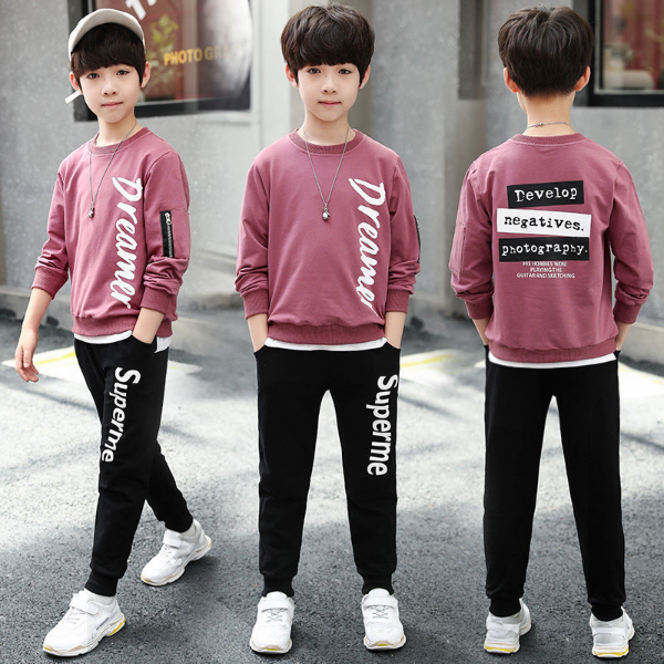 Long-Sleeved T-Shirt Midget Hoodie Boys Top Base Shirt Children's Compassionate Shirt