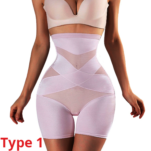 Women's Traceless High Waist Mesh Pull-In Shapewear Bra