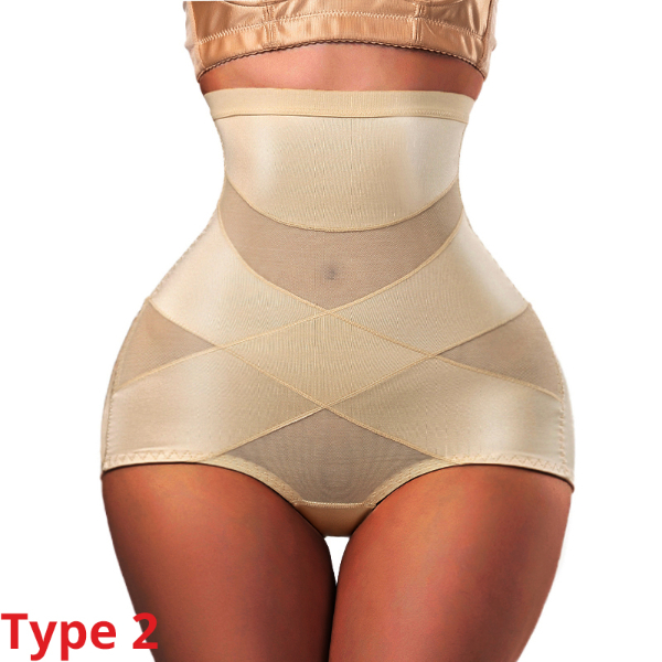 Women's Traceless High Waist Mesh Pull-In Shapewear Bra