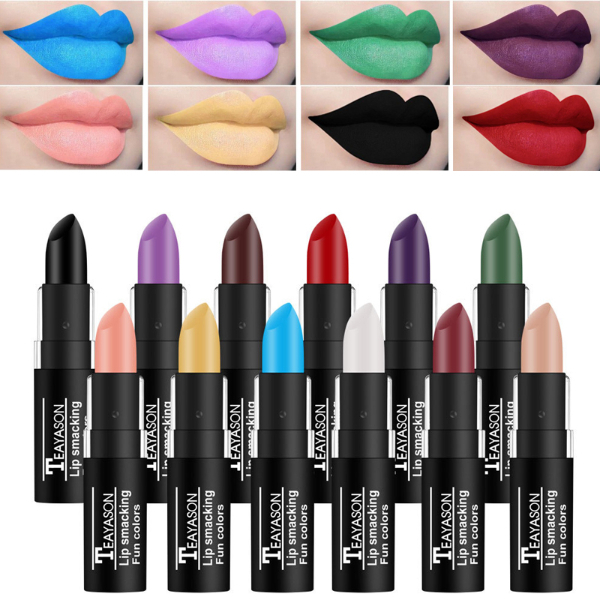 1 Piece Durable Nude Lipstick Waterproof Velvet Matte Luxury Lip Makeup