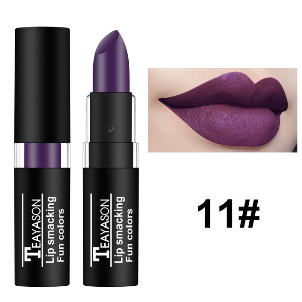 1 Piece Durable Nude Lipstick Waterproof Velvet Matte Luxury Lip Makeup