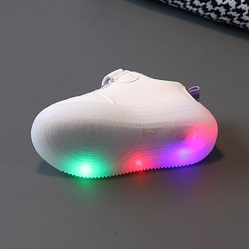 Sneakers This Year's Popular Fine Workmanship Children's Shoes Led Light Boys And Girls Soft Soled Breathable Running Shoes Cute Breathable Casual Sports Shoes