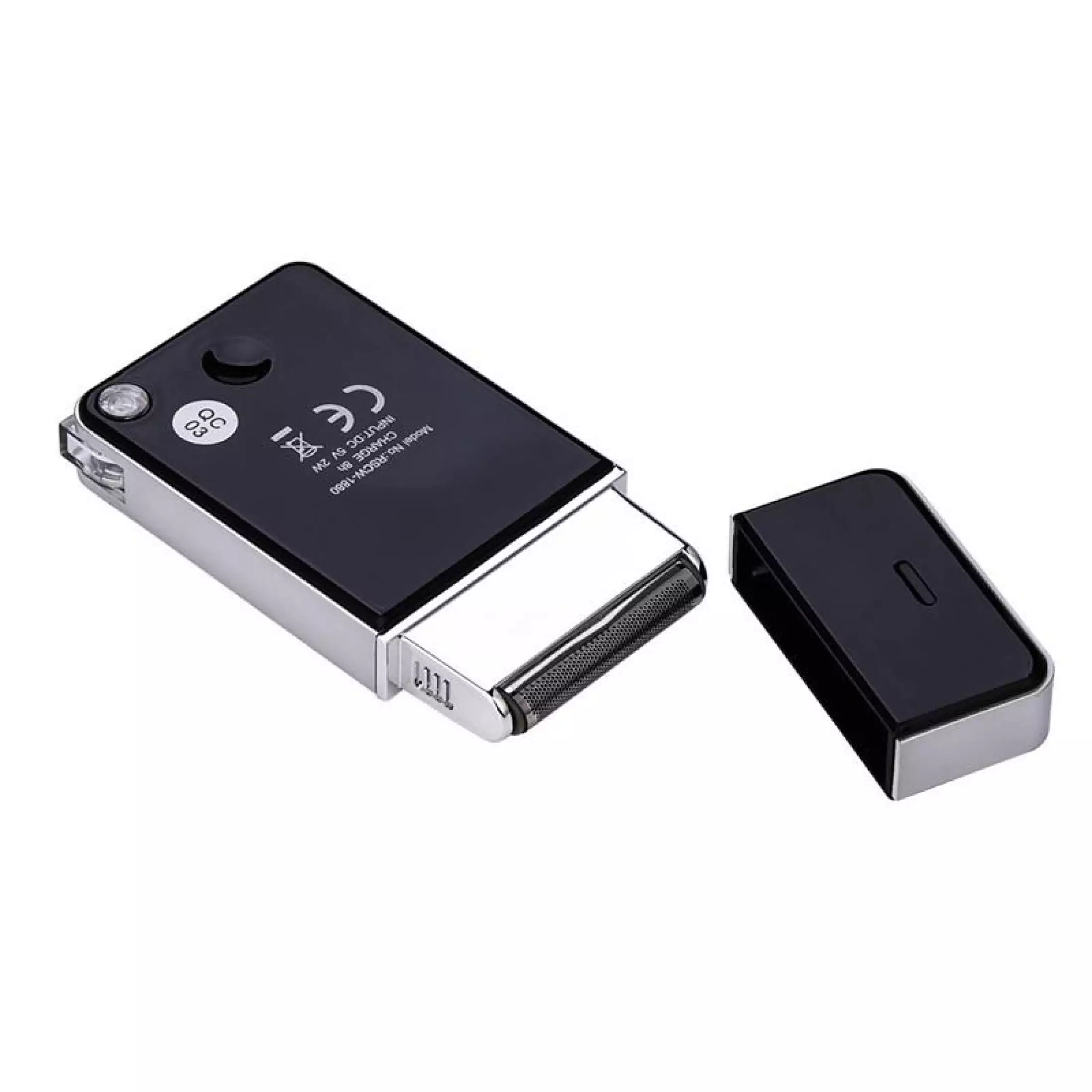 Portable Electric Beard Shaver Professional Beard Trimmer Mini Razor USB Charging Reciprocating Single Blade Electric Shaver For Men