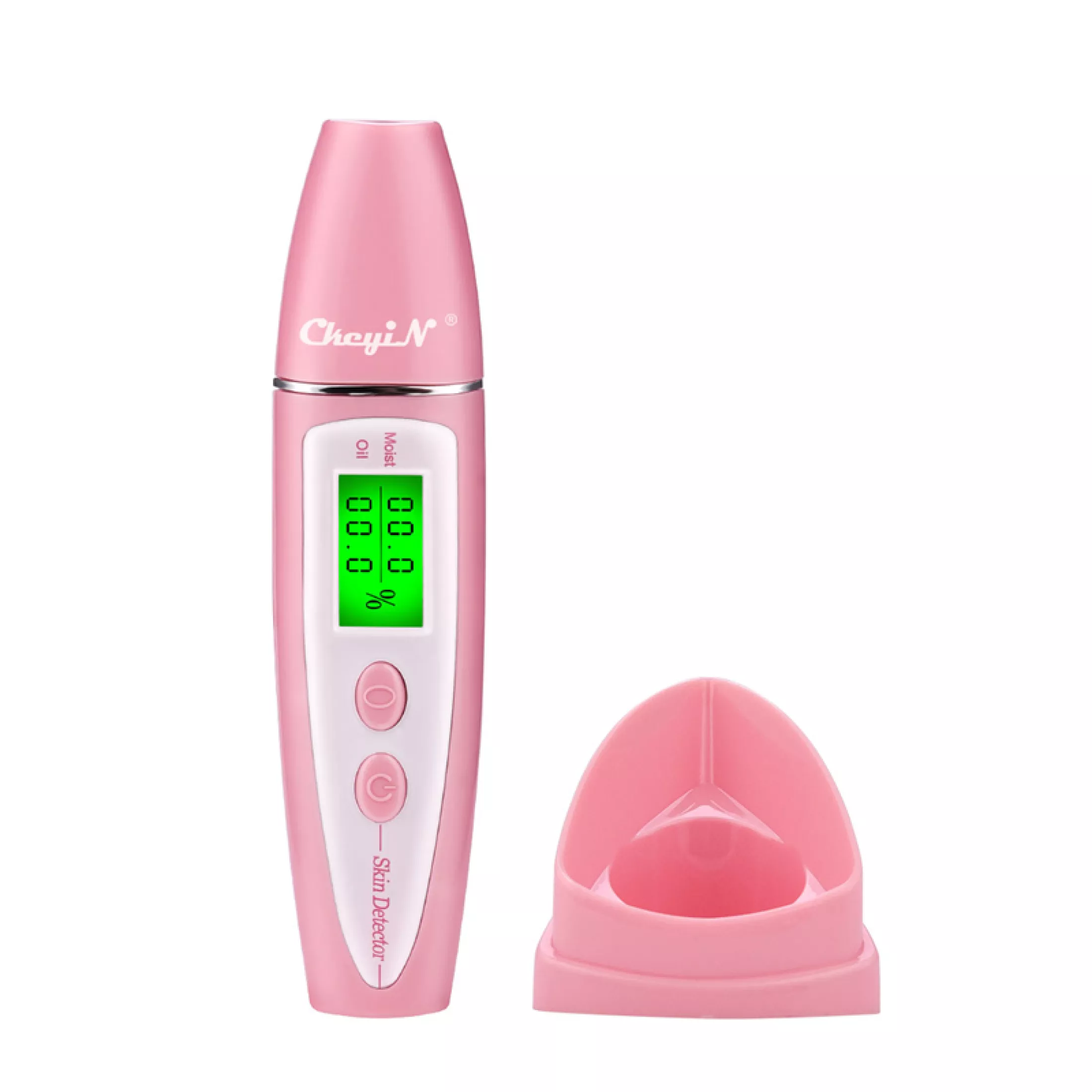 Face Skin Detector LCD Screen Digital Analyzer Skin Moisture Oil Testing Pen Skin Care with Bio-technology Tester Precise Detector Lady Beauty Tool Spa Monitor