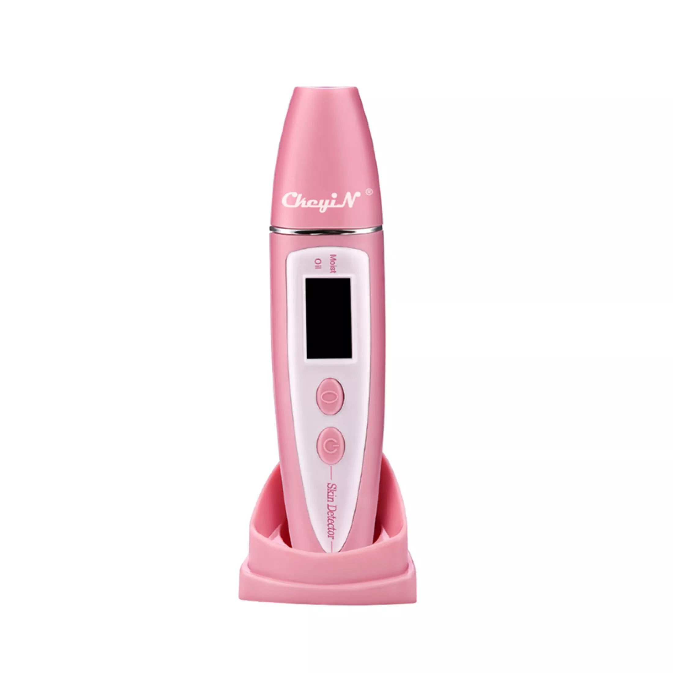 Face Skin Detector LCD Screen Digital Analyzer Skin Moisture Oil Testing Pen Skin Care with Bio-technology Tester Precise Detector Lady Beauty Tool Spa Monitor