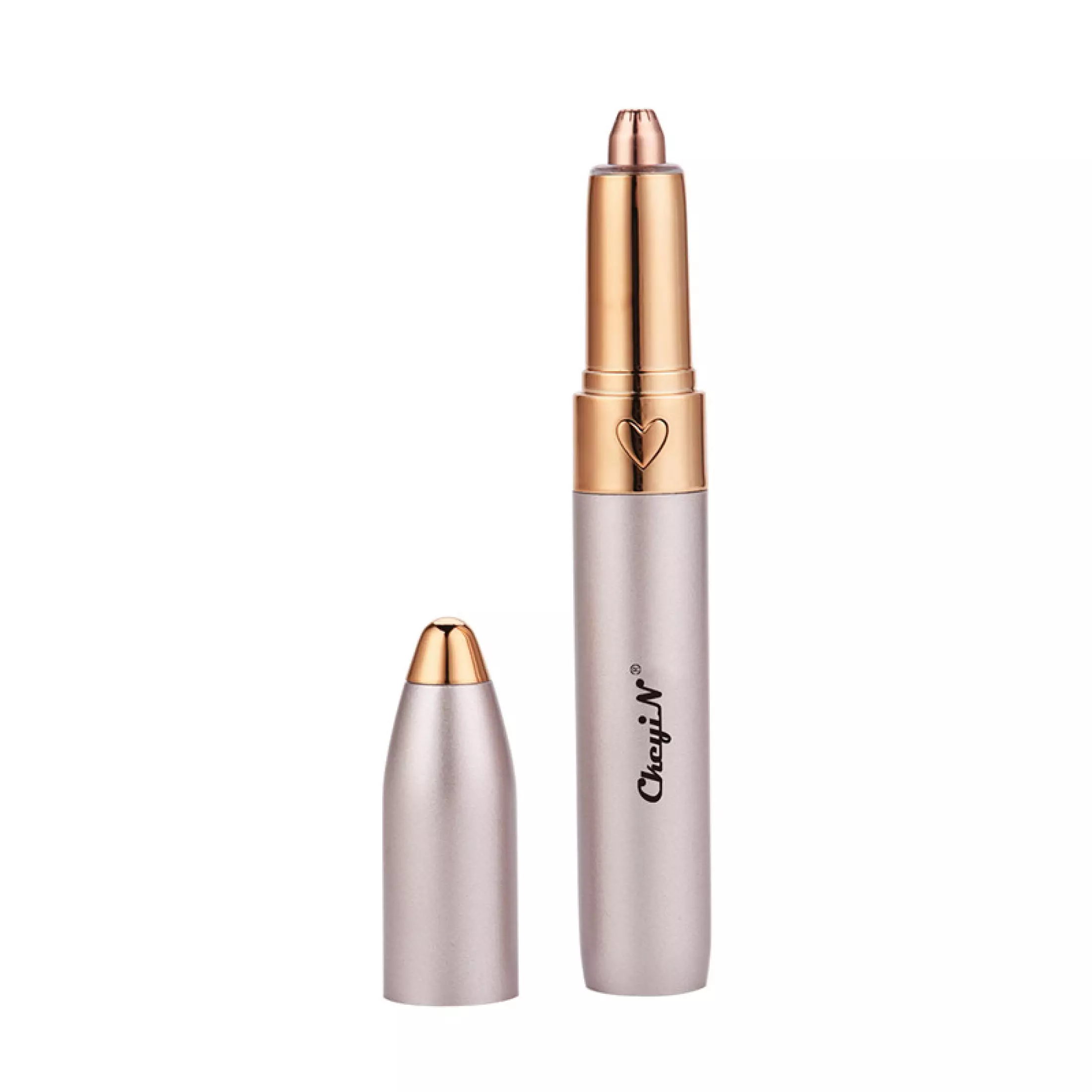 Electric Eyebrow Trimmer Eye Brow Shaper Pencil Face Hair Remover Rechargeable Shaver For All Body Parts in Pen Size for Both Women and Men Mini Face Beauty Tool