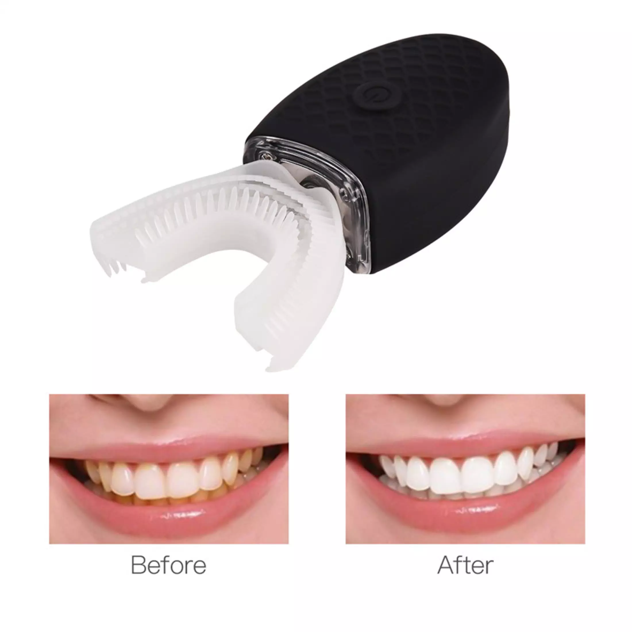 Nano Electric Toothbrush with Blue Light Fully Automatic Ultrasonic Wave Waterproof Toothbrush
