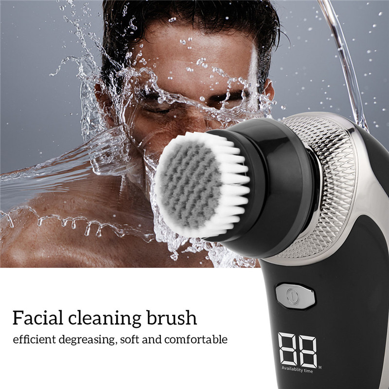 5 In 1 Hair Grooming Kit for Men Cordless Beard Nose Hair Trimmer with 5 Blades Electric Razor