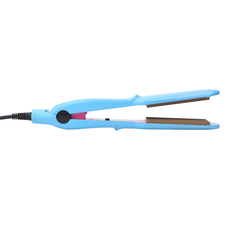 Temperature Adjustable Corrugated Hair Crimper Corn Plate Corn Perm Splint Hair Styling Tool