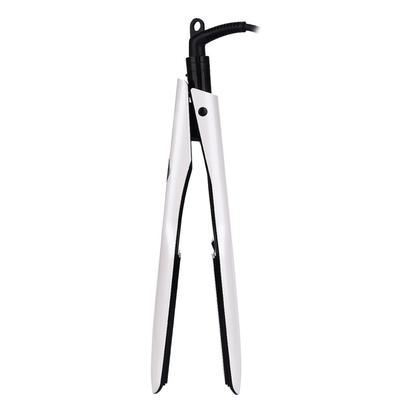 New Arrival Hair Straightener 3D Floating Wide Plates LCD Display Tourmaline Ceramic Hair Flat Iron PTC Heating