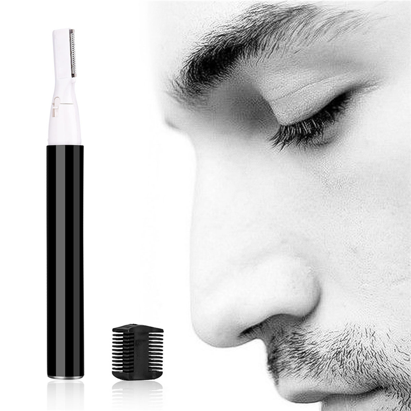 2 In 1 Electric Nose Ear Eyebrow Trimmer Facial Hair Precision Trimmer for Men Beard Trimmer