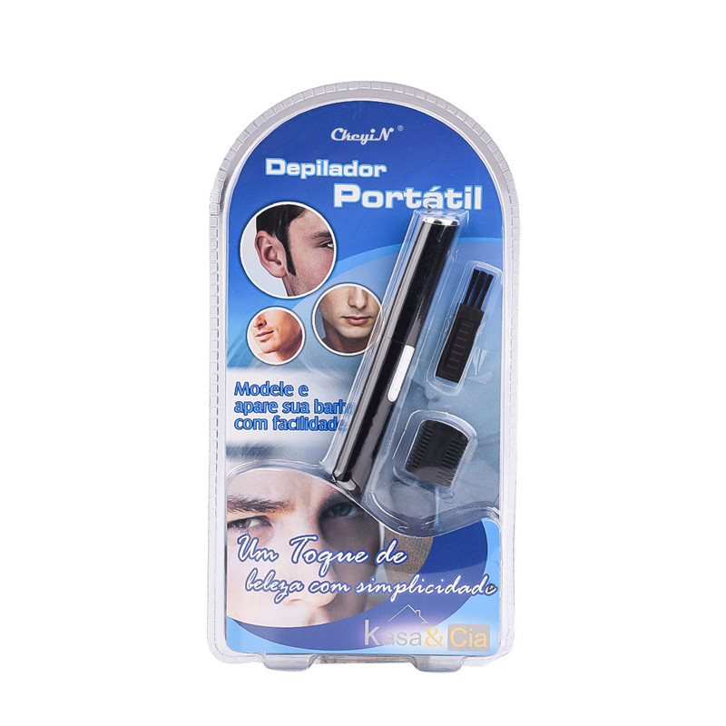 2 In 1 Electric Nose Ear Eyebrow Trimmer Facial Hair Precision Trimmer for Men Beard Trimmer