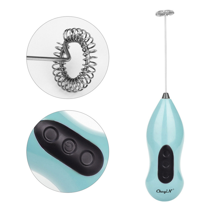 3Pcs/Set Electric Mini Egg Beaters Drinks Milk Coffee Foam Whisk Eggs Cream Mixer Kitchen Tools