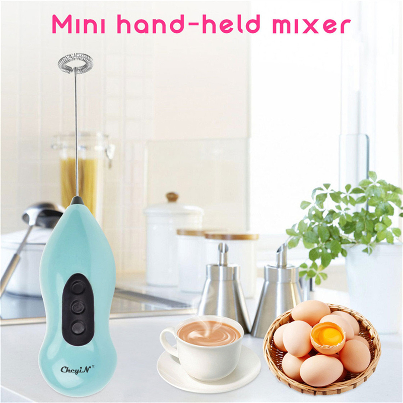 3Pcs/Set Electric Mini Egg Beaters Drinks Milk Coffee Foam Whisk Eggs Cream Mixer Kitchen Tools