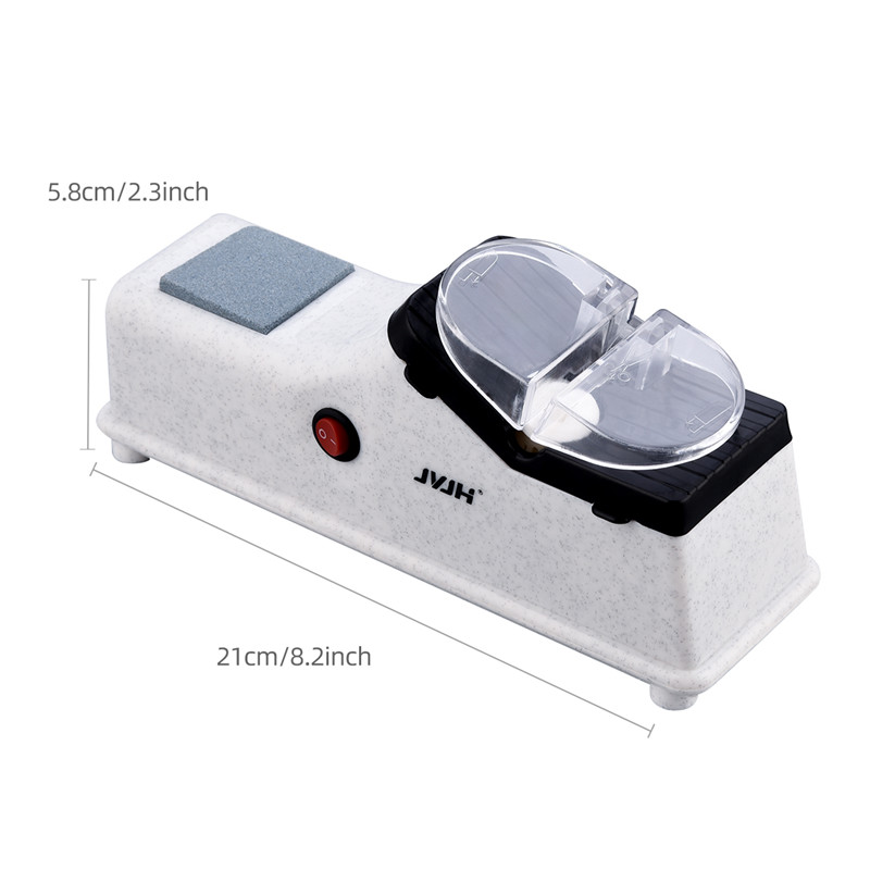 Automatic Knife Sharpener Electric Household Multifunctional Small Private Sharpener USB Rechargeable Fast Sharpening Stone Whetstone Grindstone Kitchen Knives Scissor Grinder Sharpener