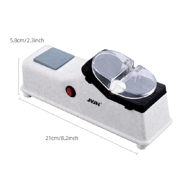 Automatic Knife Sharpener Electric Household Multifunctional Small Private Sharpener USB Rechargeable Fast Sharpening Stone Whetstone Grindstone Kitchen Knives Scissor Grinder Sharpener