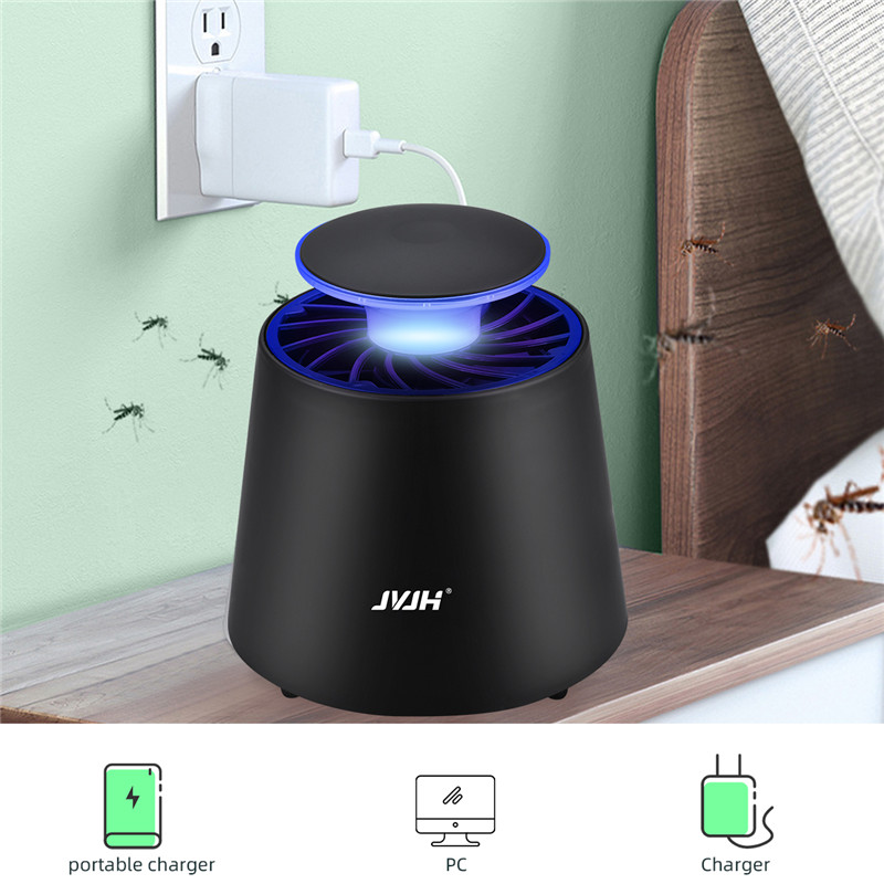USB Physical Radiation-free Mosquito Killer Lamp UV Light Bug Insect Trap Killer Mosquito Catcher