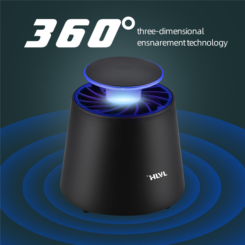 USB Physical Radiation-free Mosquito Killer Lamp UV Light Bug Insect Trap Killer Mosquito Catcher