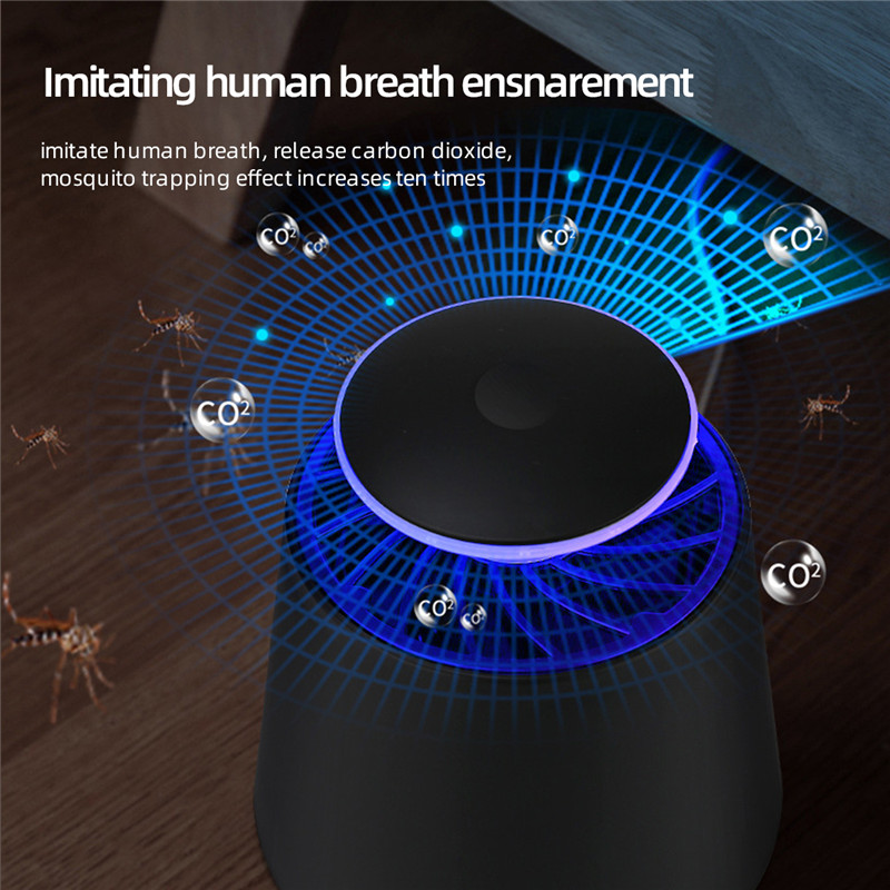 USB Physical Radiation-free Mosquito Killer Lamp UV Light Bug Insect Trap Killer Mosquito Catcher
