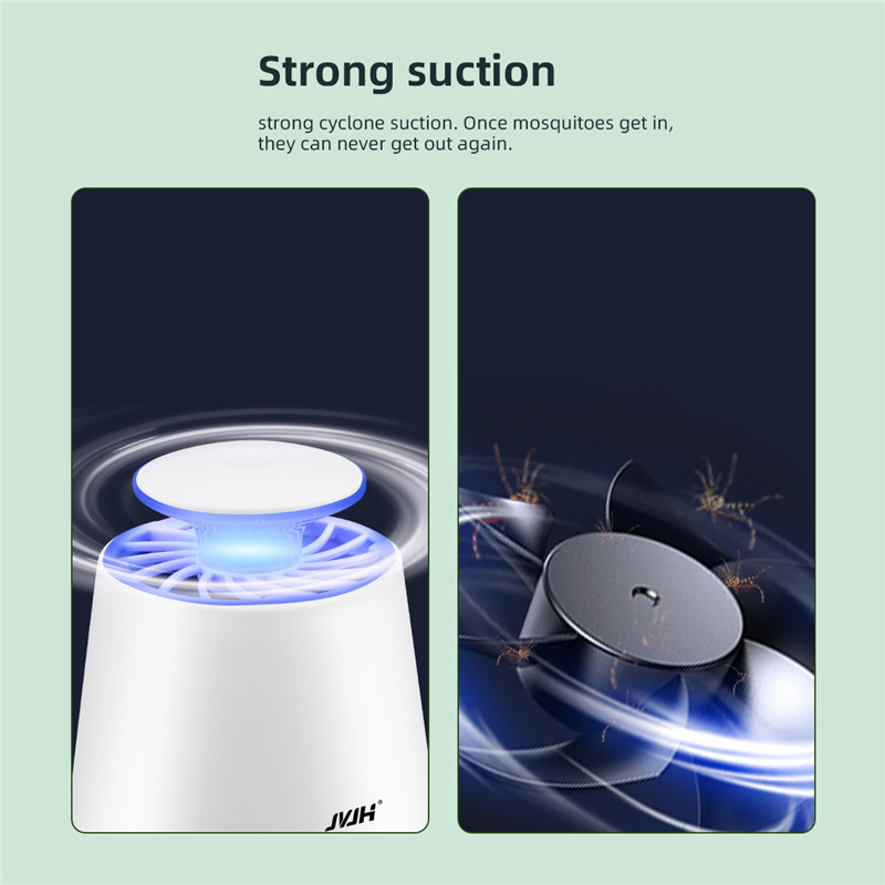 USB Physical Radiation-free Mosquito Killer Lamp UV Light Bug Insect Trap Killer Mosquito Catcher