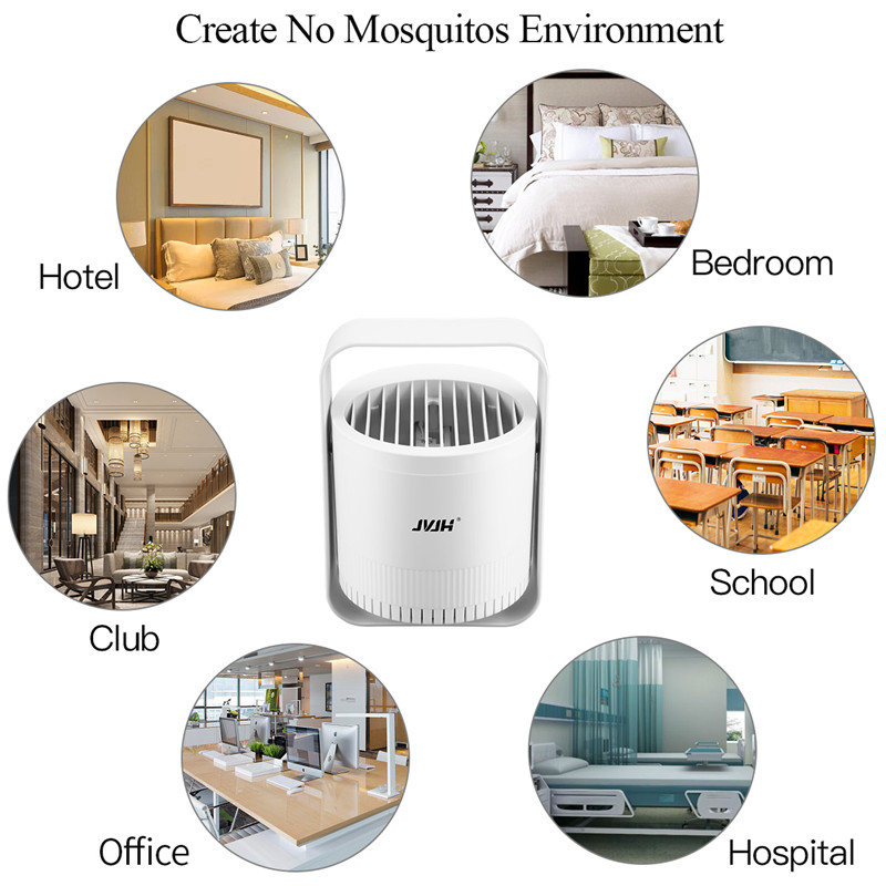 Mosquito Killer Lamp Radiationless Mosquito Repellent Mute Electric Insect Trap USB Recharg Mosquitoe Eliminator Fly Bug Zapper Anti Mosquit Upper Insect Fly Traps