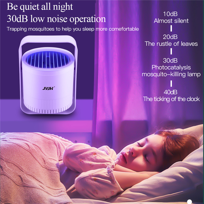 Mosquito Killer Lamp Radiationless Mosquito Repellent Mute Electric Insect Trap USB Recharg Mosquitoe Eliminator Fly Bug Zapper Anti Mosquit Upper Insect Fly Traps