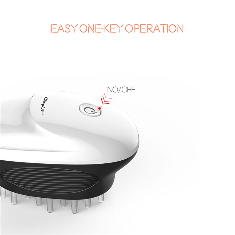 Portable Electronic Head Massage Comb for Relieve Fatigue Headache Scalp Massage Comb