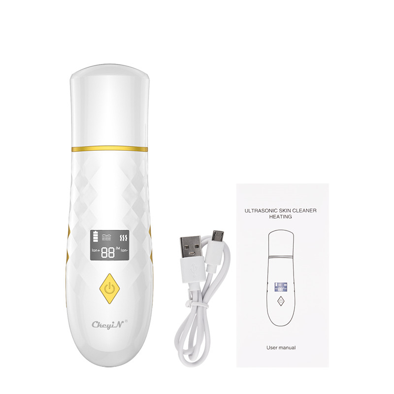 Rechargeable Blackhead Remover Cordless Skin Scrubber with 4 Modes for Face Cleaning and Face Beauty