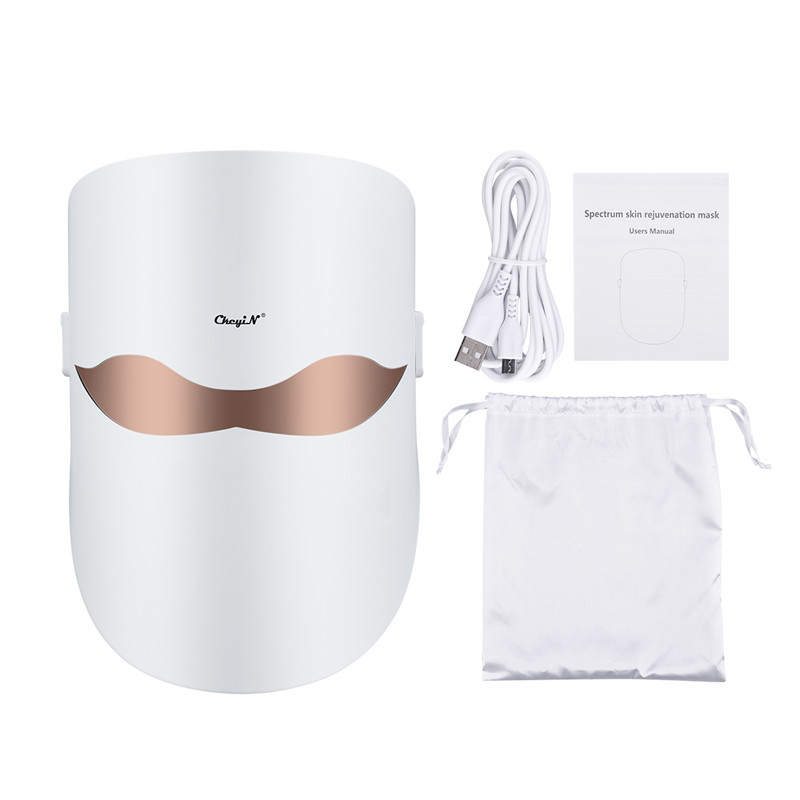 LED Facial Mask 3 LED Photon Skin Rejuvenation 32 LED lights mask Anti Acne Therapy Whitening Tool