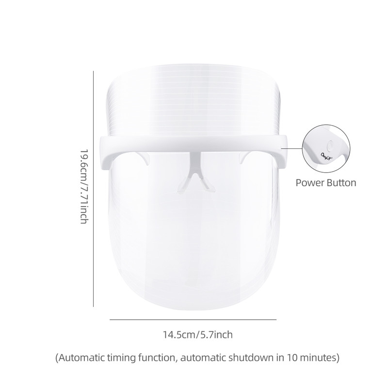 Wireless Face Mask LED Light Therapy Beauty Instrument Facial SPA Skin Rejuvenation Moisturizing