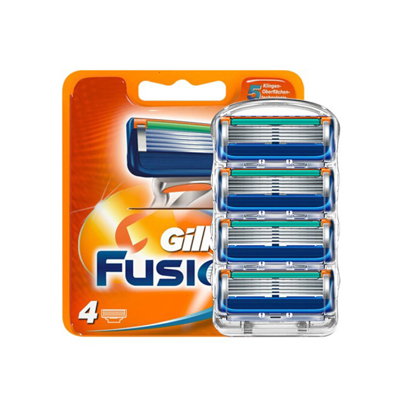 4pcs/lot Excellent Shaving 5 Layers Razor Blades Compatible For Men Face Care or Mache