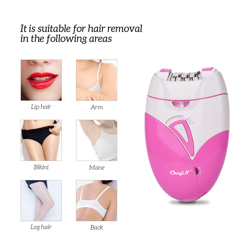 USB Rechargable Female Epilator Women Shaver Hair Removal Electric Bikini Depilatory Legs Body