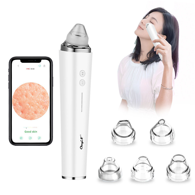 6 In 1 Blackhead Remover Kit WiFi Connection Professional Vacuum Beauty Machine