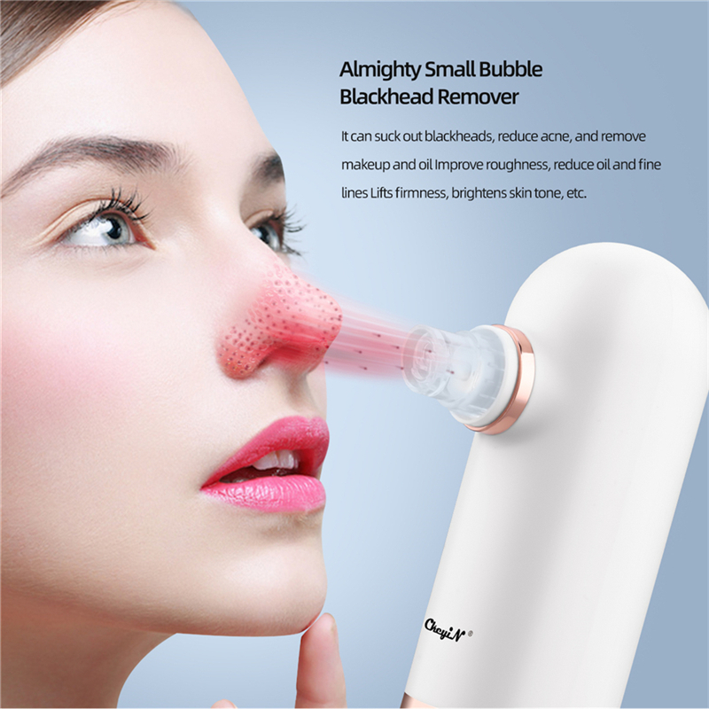 Electric Small Bubble Blackhead Remover USB Rechargeable Water Circulation Pore Acne Removal