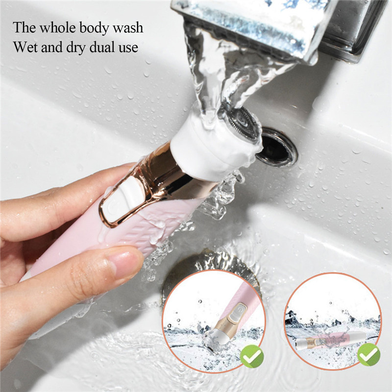 5 in 1 Multi-Function Electric Eyebrow Trimmer Hair Remover Device for Whole Body Painless Depilator