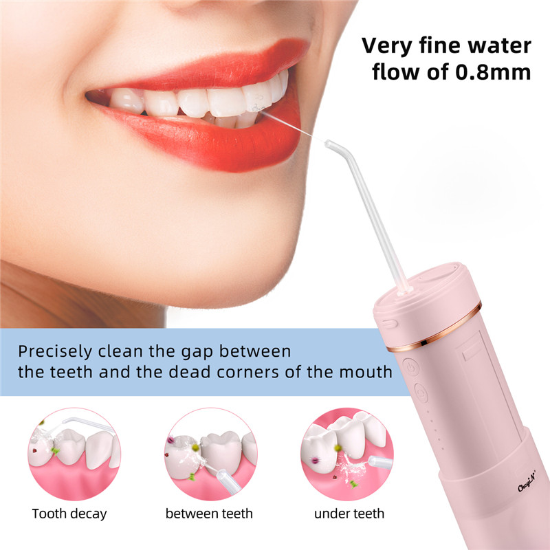 Portable Dental Flusher High-frequency Pulse Oral Irrigator Professional Water Pick Water Flosser