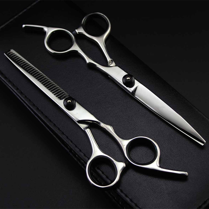 Professional Japan 4cr 6 inch Cut Hair Scissors Haircut Sissors Thinning Barber Hairdresser Scissors