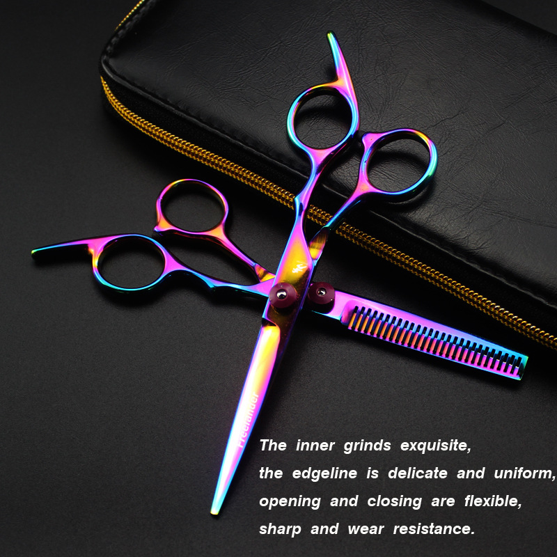 Professional 6 inch Hair Scissors Thinning Barber Cutting Hair Shears Scissor Tools