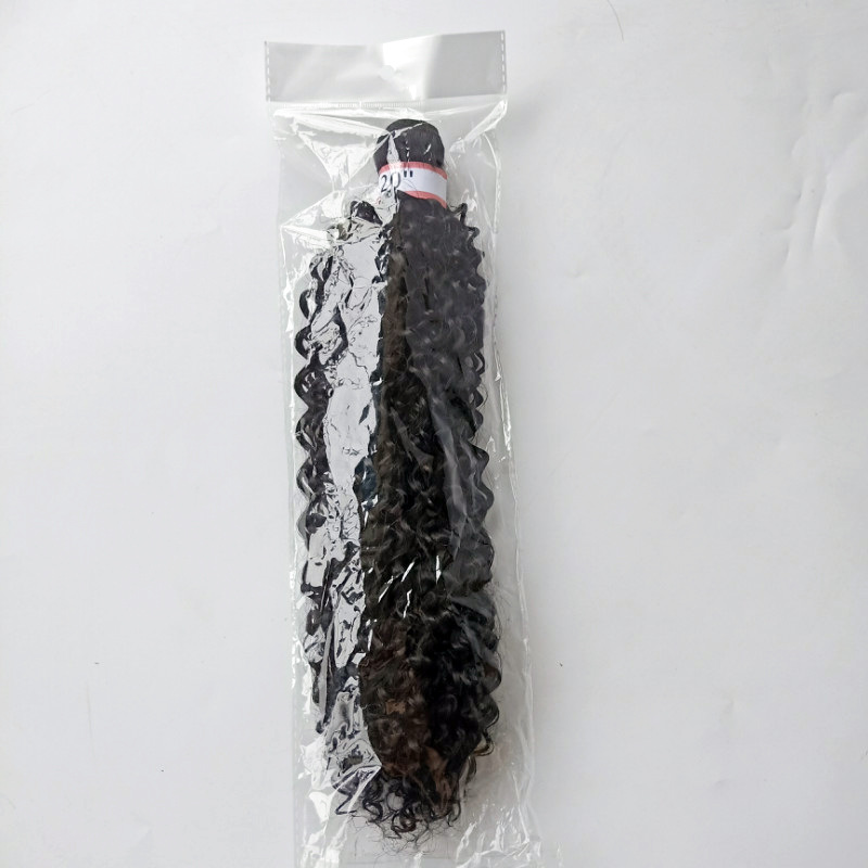 Hair Piece Weave Female Short Small Volume Chemical Fiber 1 bundle/package 16inch 18inch 20inch Wigs