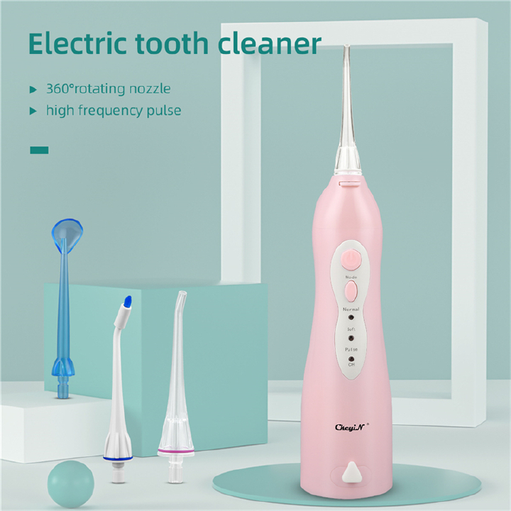 4 in 1 Water Flosser Cordless Portable Dental Oral Irrigator Rechargeable Teeth Cleaner