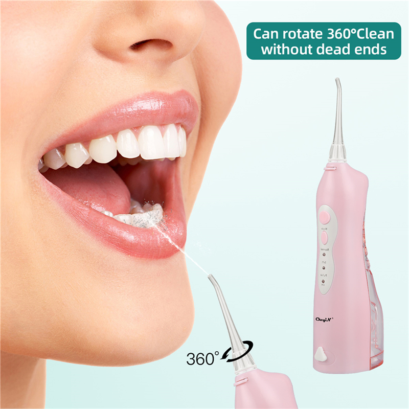 4 in 1 Water Flosser Cordless Portable Dental Oral Irrigator Rechargeable Teeth Cleaner