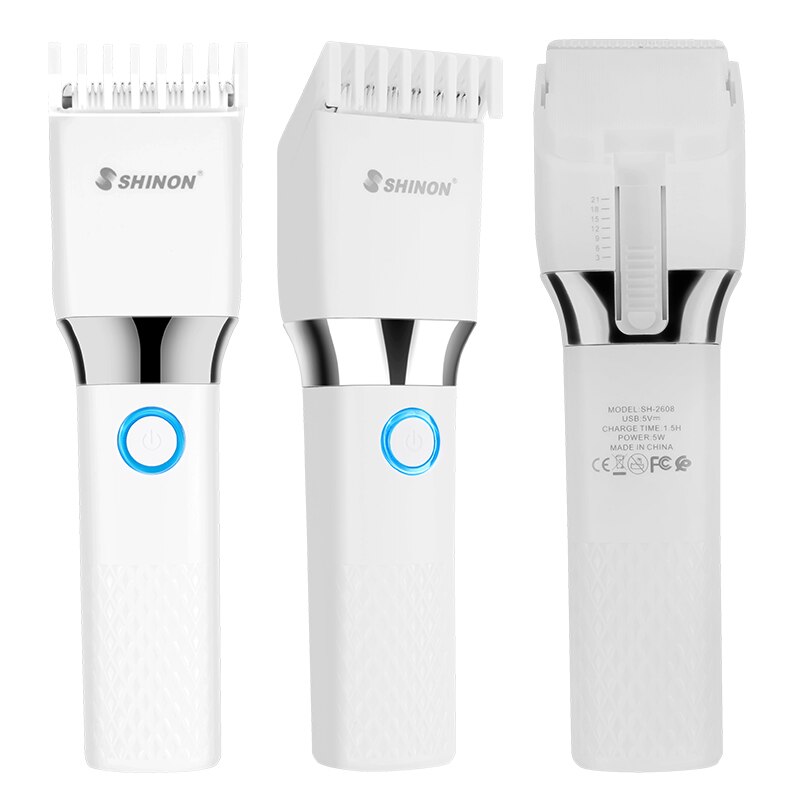 USB Electric Hair Clipper Low Noise Ceramic Cutter Blade Hair Fast Charging Hair Trimmer For Men Adults Kids Clipper Haircut