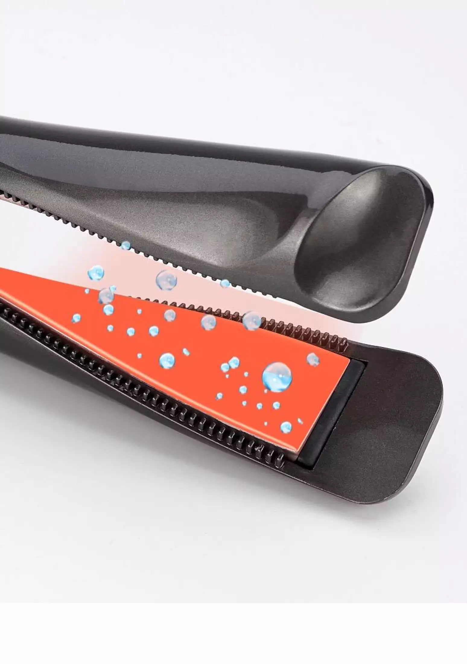 Professional 2 in 1 Hair Curler Hair Straightener Wet & Dry Flat Iron Hair Styler