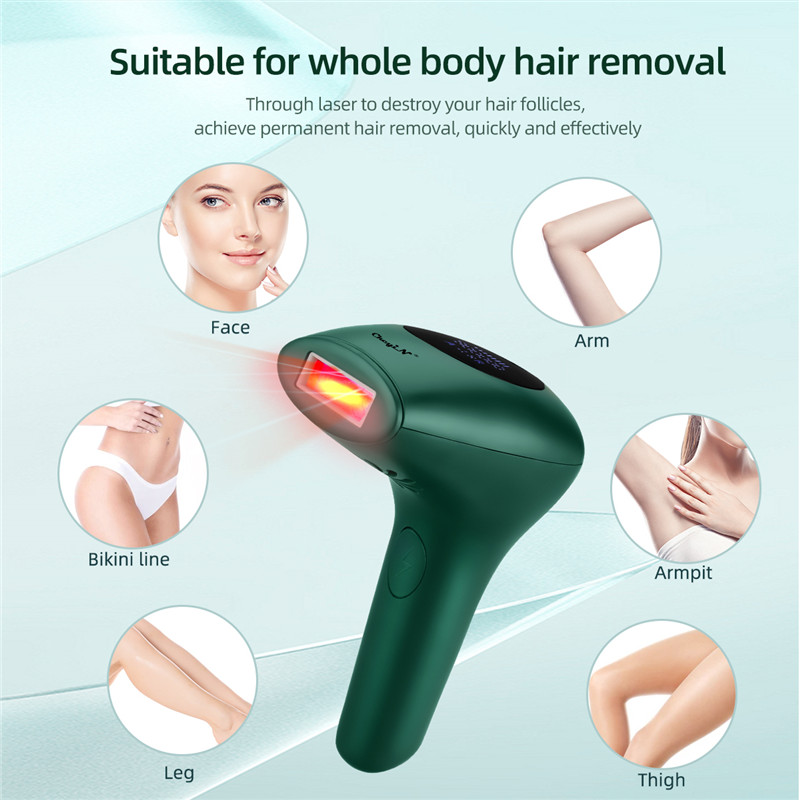 900,000 Flashes IPL Permanent Hair Removal Device with 8 Energy Levels Painless Laser Epilator for Both Men and Women Bikini Legs Armpit Arm Hair Removal Machine