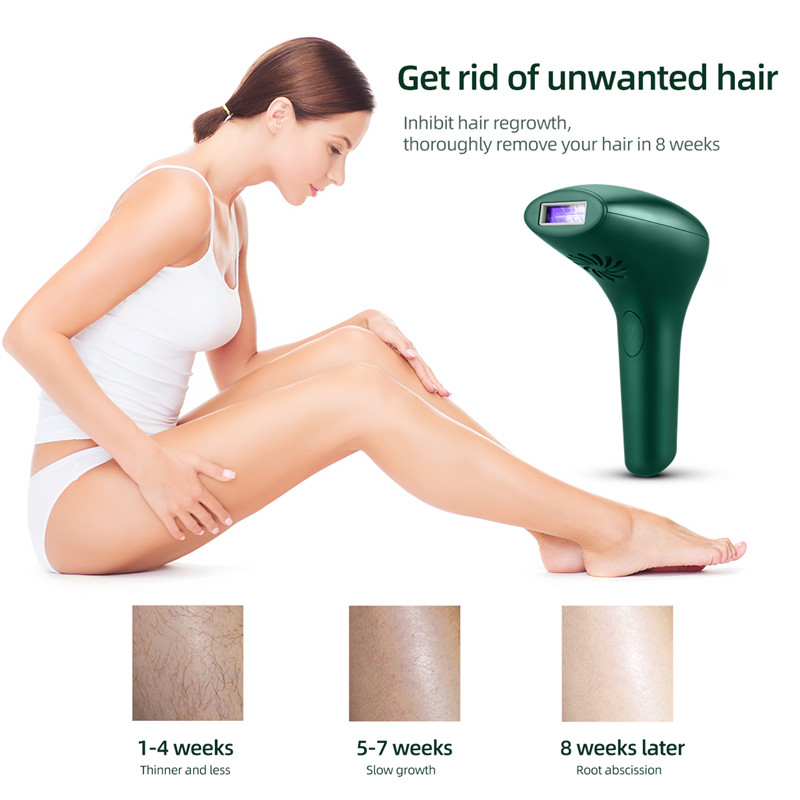 900,000 Flashes IPL Permanent Hair Removal Device with 8 Energy Levels Painless Laser Epilator for Both Men and Women Bikini Legs Armpit Arm Hair Removal Machine